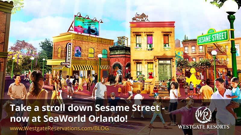 Take a stroll down Sesame Street - now at SeaWorld Orlando