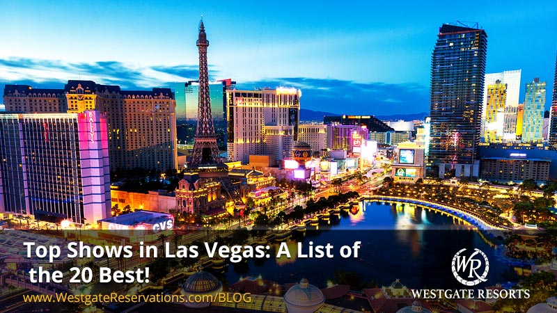 Top Shows in Las Vegas: A List of the 20 Best!