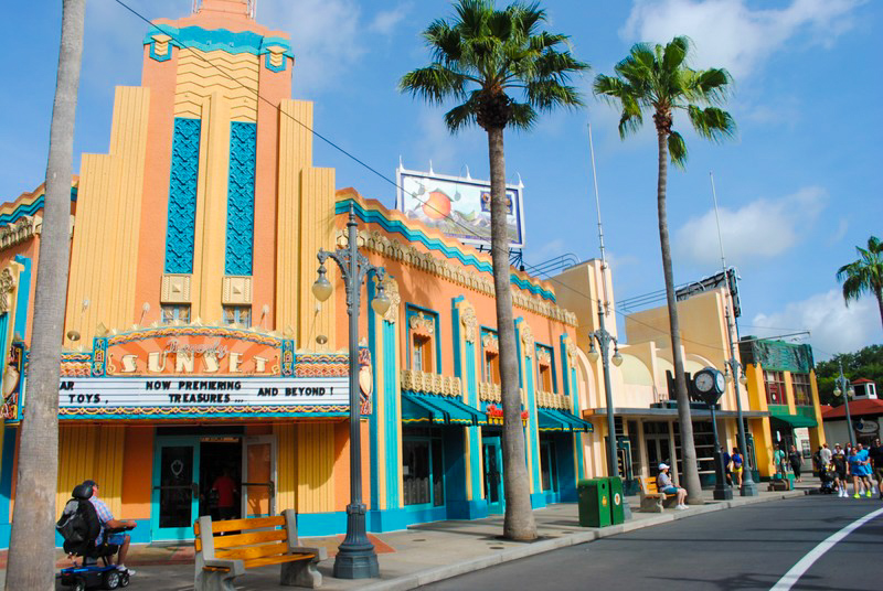 Theater on Sunset Boulevard at Disney’s Hollywood Studios.