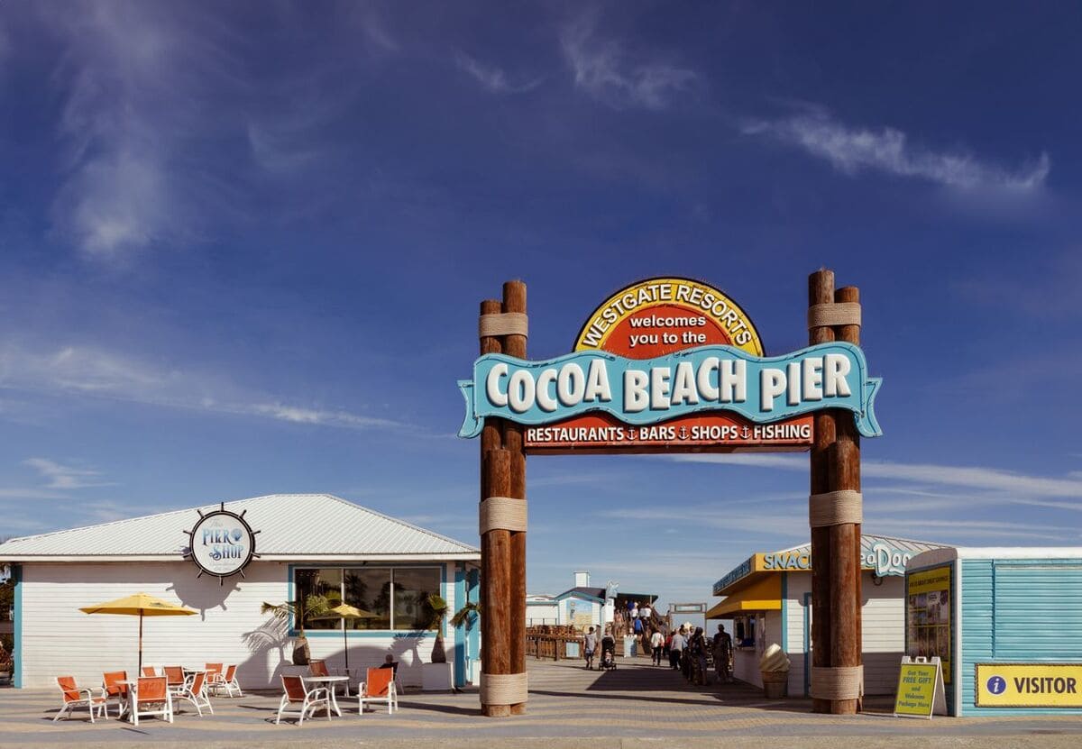Family arriving at a luxury Florida resort for vacation