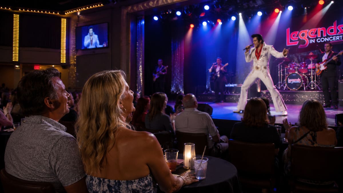 Audience enjoying a live show night at Legends in Concert in Myrtle Beach.