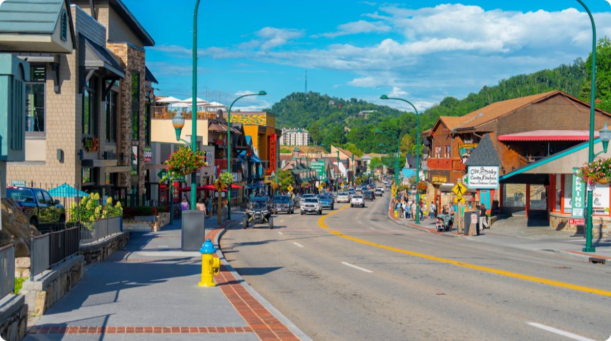 Gatlinburg, Tennessee's Downtown